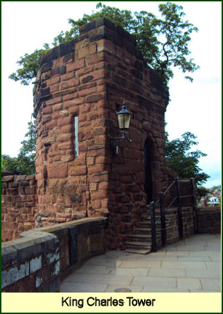 King Charles Tower, Chester City Walls